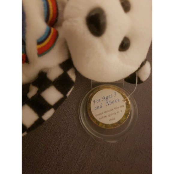 CELEBRITY BEAR Star 24 Jeff Gordon Nascar  Book Pin TEDDY Plush Bean Bag JC‎ Inc - Picture 4 of 6